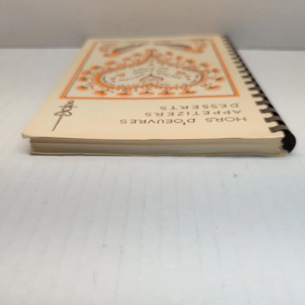 Vintage American Cancer Society Cumberland County NJ Cookbook Hors D'Oeuvres